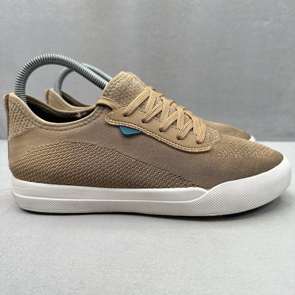 Vessi Weekend Sneaker Womens Size 7 Shoes Oak Brown Waterproof Knit Casual